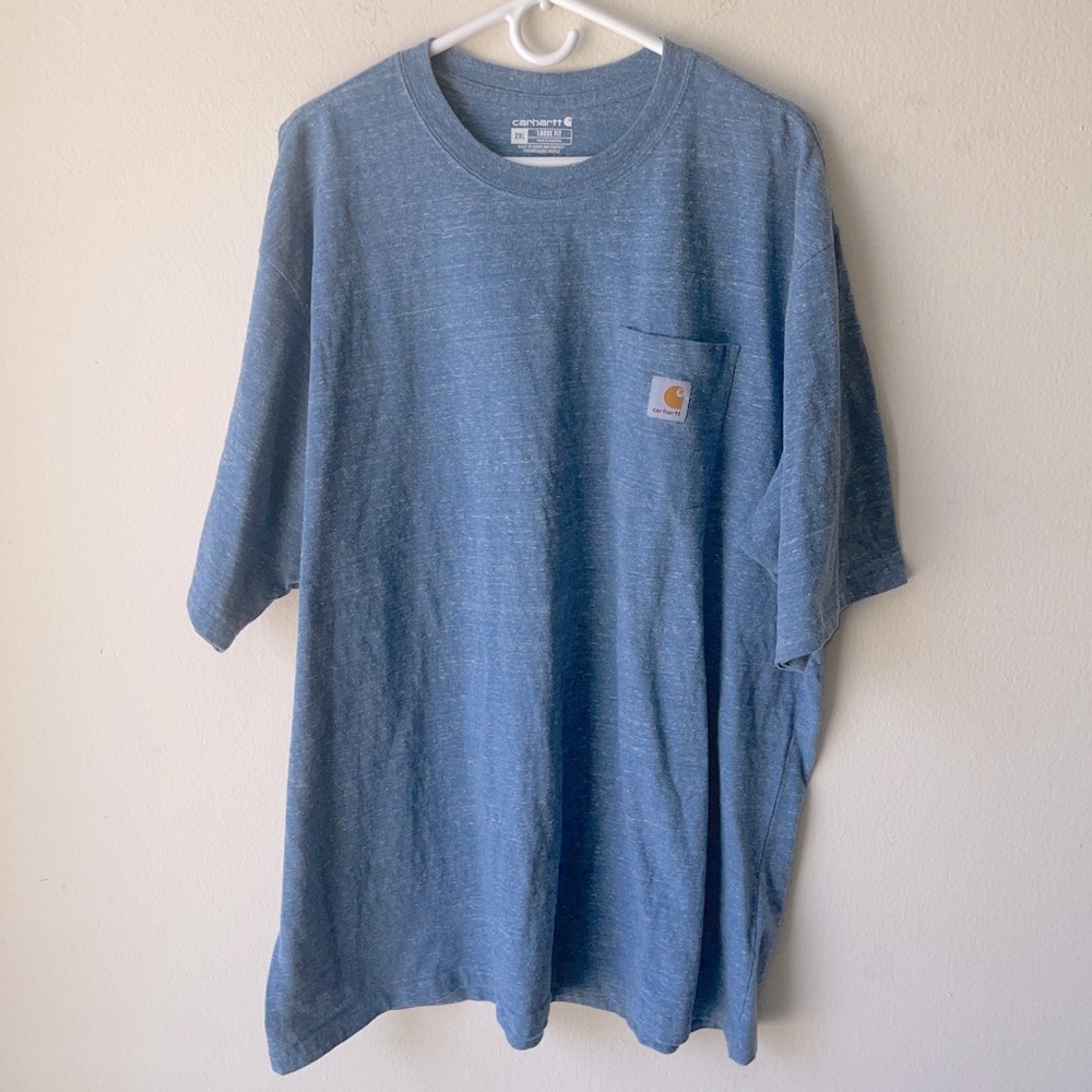 Carhartt Loosefit K87-H19 Men’s Workwear Pocket Short Sleeve T-Shirt size 2XL